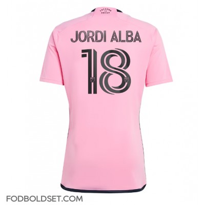 Inter Miami Jordi Alba #18 Hjemmebanetrøje 2024-25 Kortærmet Inter Miami Jordi Alba #18 Hjemmebanetrøje 2024-25 Kortærmet